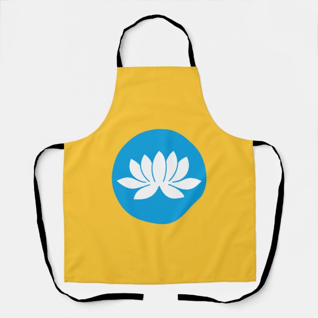 Tablier Drapeau Kalmykia (Recto)