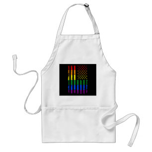 Tablier Drapeau LGBT Mois de la fierté gay Transgenre