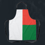 Tablier Drapeau Madagascar<br><div class="desc">Drapeau patriotique de Madagascar.</div>