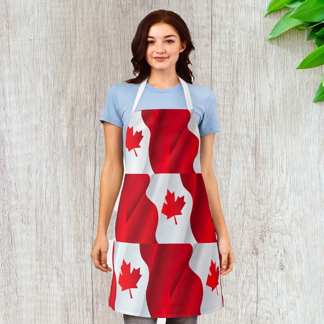 Tablier Drapeau Maple Leaf Canada (Créateur téléchargé)