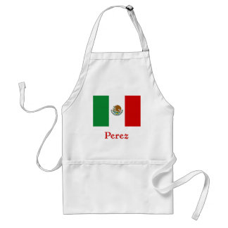 Tablier Drapeau mexicain de Perez