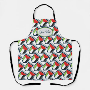 Tablier Drapeau palestinien et palestinien Customisé