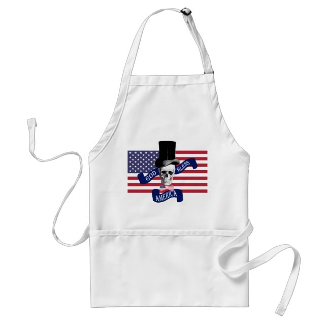 Tablier Drapeau patriotique américain (Devant)