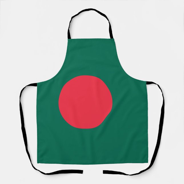 Tablier Drapeau patriotique bangladais (Recto)