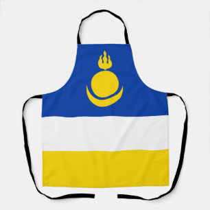 Tablier Drapeau patriotique de Bouriatie
