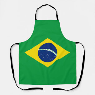Tablier Drapeau patriotique du Brésil