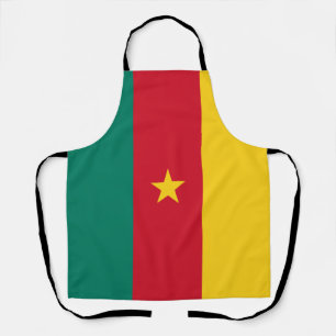 Tablier Drapeau patriotique du Cameroun