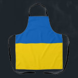 Tablier Drapeau patriotique ukrainien<br><div class="desc">Drapeau patriotique de l'Ukraine.</div>