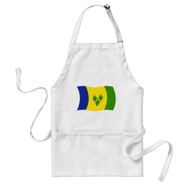 Tablier Drapeau Saint-Vincent Grenadines (Devant)