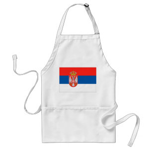 Tablier Drapeau serbe