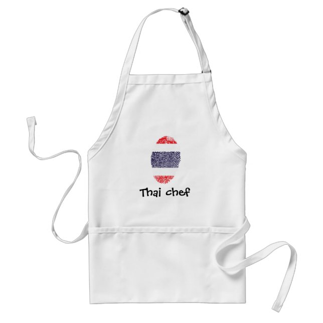 Tablier Drapeau tactile thaï (Devant)