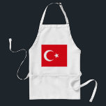 Tablier Drapeau turc<br><div class="desc">Drapeau turc Adulte Apron</div>