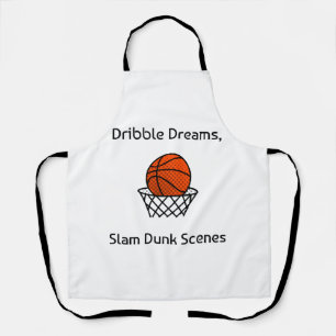 Tablier Dribble Dreams, Scènes de Dunk Basketball