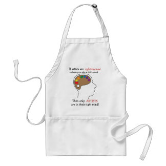 Tablier Droit-Brained d'art