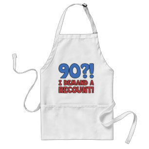Tablier Drôle 90e anniversaire Gag cadeau