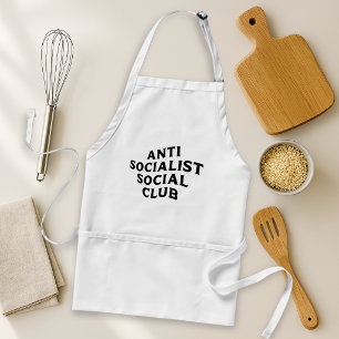 Tablier Drôle Anti Socialiste Social Club Socialisme