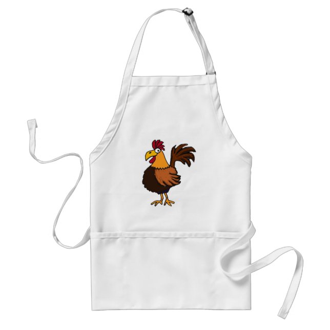 Tablier drôle de coq de CB (Devant)