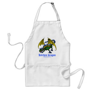 Tablier drôle de dragon de cuisine