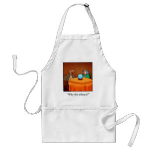 Tablier Drôle de Thanksgiving Turkey Fortune Cartoon Gift