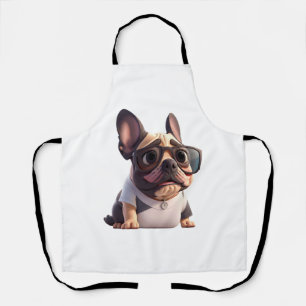 Tablier drôle French Bulldog ! T-shirt indispensable