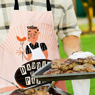 Tablier Drôle Grill Apron pour papa, Daddio du Patio