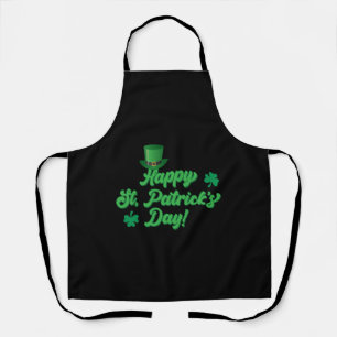 Tablier Drôle Jour de la Saint Patrick Leprechaun cadeau d