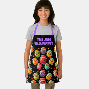 Tablier Drôle Joyful Jumping Jarres de Jubilant Jam