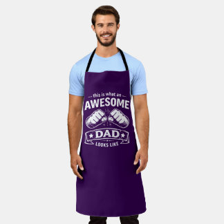 TABLIER DRÔLE POUR PAPA - Anniversaire Cadeau pour