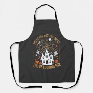 Tablier Drôles de friandises d'Halloween Fantôme Conceptio