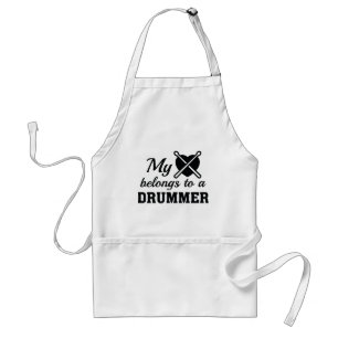Tablier Drummer Coeur Appartient