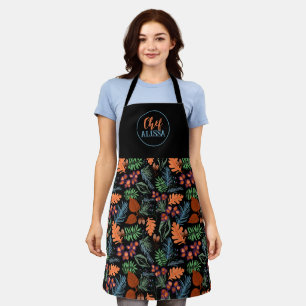 Tablier du chef d'automne personnalisable