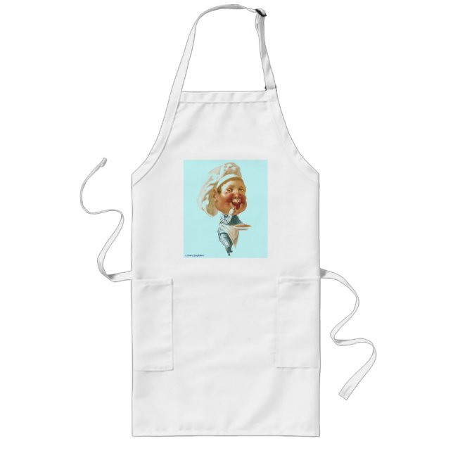 Tablier du chef professionnel - Long - Whimsical - (Devant)