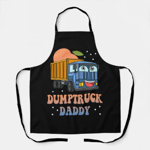 Tablier Dumptruck Daddy Retro Super Père Day Constructi