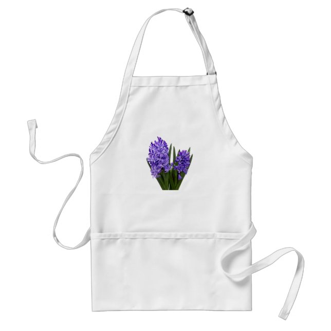 Tablier Duo d'hyacinthe pourpre (Devant)