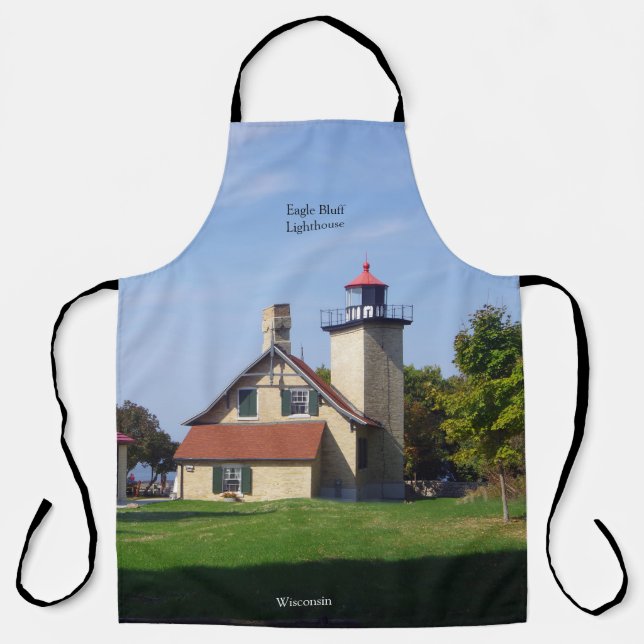 Tablier Eagle Bluff Lighthouse apron (Recto)
