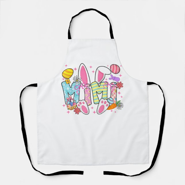 Tablier Easter Mimi Bunny Ears Coquette Bow Easter Rabbit  (Recto)