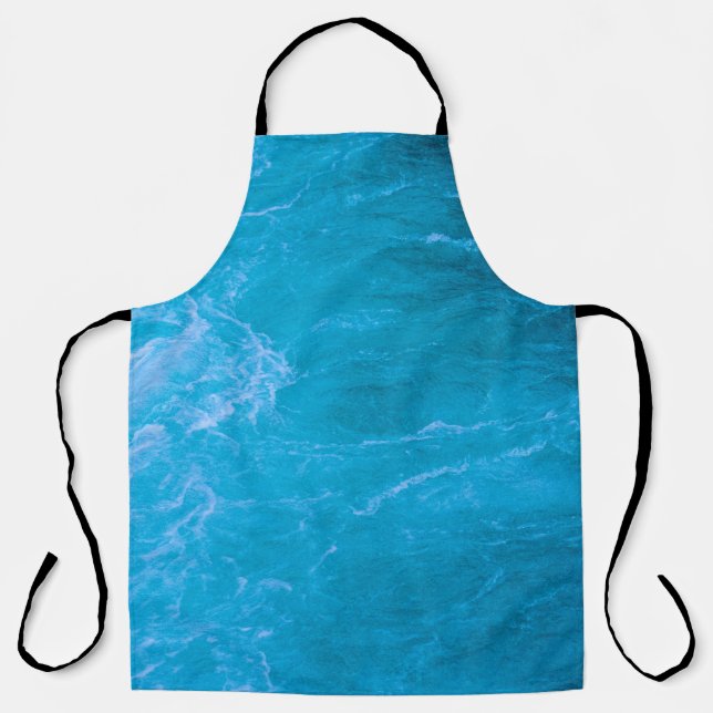 Tablier Eau bleue claire (Recto)