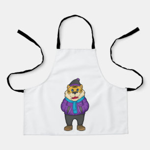 Tablier Écharpe tigre bonnet