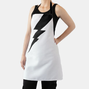 Tablier Éclair noir