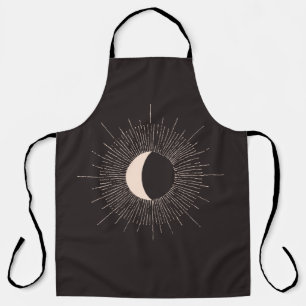 Tablier Éclipse de la Lune Abstraite