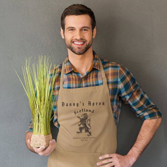 Tablier Ecosse Rampant Lion Apron, BBQ Apron (Créateur téléchargé)