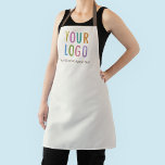 Tablier Ecru Custom Apron with Business Logo Personnalisé<br><div class="desc">Personnalisez cette tablette tout-en-un avec le logo ou l'image de votre entreprise et le texte personnalisé. Le texte peut être un nom, un slogan d'entreprise, une adresse de site Web, une poignée de médias sociaux, ou tout autre texte personnalisé pour vous express vous-même. Disponible en écru clair et en d'autres...</div>