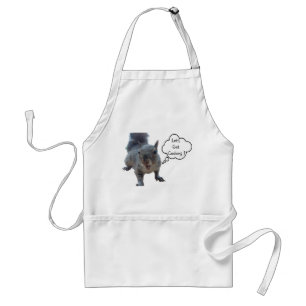 Tablier Écureuil Cheeky Obtenons Cuisine Standard Apron