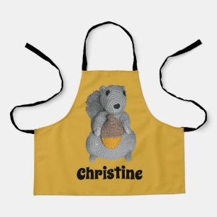 TabLIER - Écureuil jouet avec gland