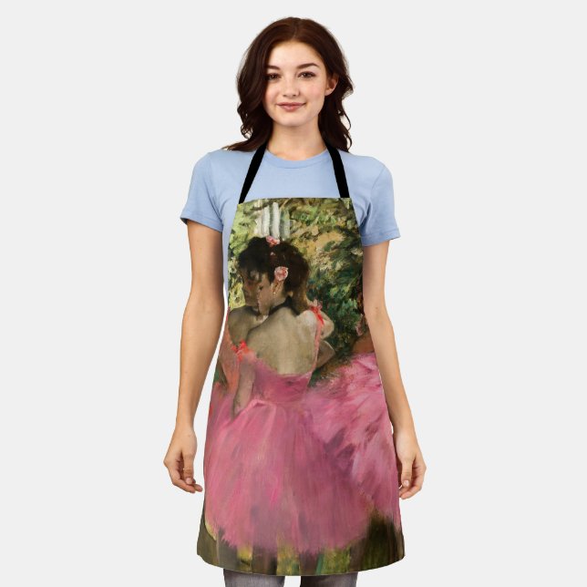 Tablier Edgar Degas - Danseurs en rose (Porté)