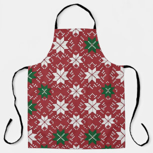 Tablier Édition de Noël 1 de Fair Isle scandinave