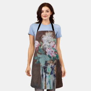 Tablier Edouard Manet - Fleurs dans un Vase de Cristal