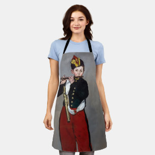 Tablier Edouard Manet - Le Fifer / Jeune Flutiste