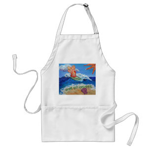 Tablier Effacer l'angle cancéreux Apron