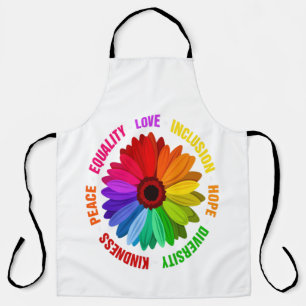 Tablier Égalité Amour Inclusion Espoir Diversité Bienveill